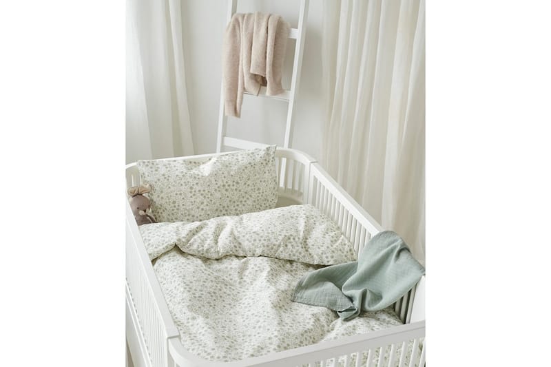 Dynetrekksett til Sprinkelseng 2-Dels Hedda - Grønn - Tekstiler & tepper - Sengetøy - Sengesett