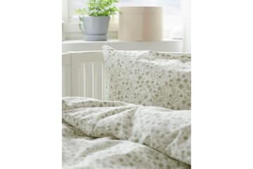 Dynetrekksett til Sprinkelseng 2-Dels Hedda - Grønn - Tekstiler & tepper - Sengetøy - Sengesett