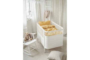 Dynetrekksett til Sprinkelseng 2-Dels Hedda - Gul - Tekstiler & tepper - Sengetøy - Sengesett