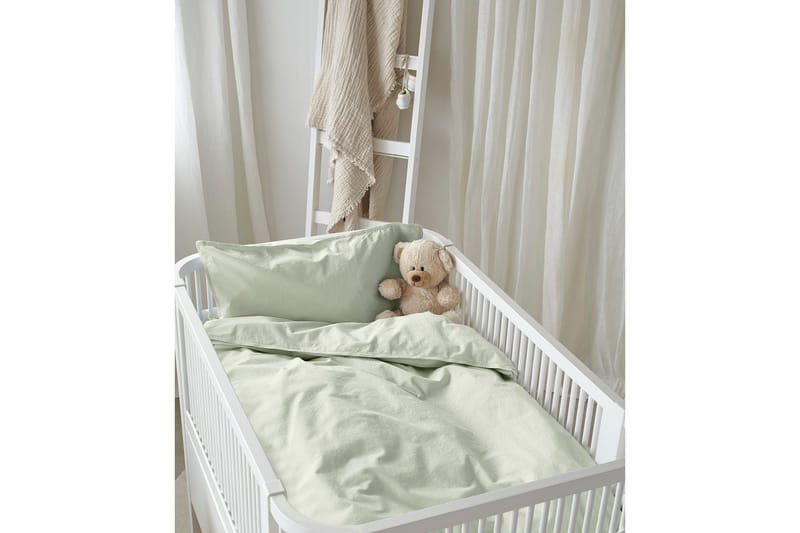 Dynetrekksett til Sprinkelseng 2-Dels Humble - Grønn - Tekstiler & tepper - Sengetøy - Sengesett