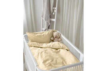 Dynetrekksett til Sprinkelseng 2-Dels Humble - Gul - Tekstiler & tepper - Sengetøy - Sengesett