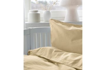 Dynetrekksett til Sprinkelseng 2-Dels Humble - Gul - Tekstiler & tepper - Sengetøy - Sengesett