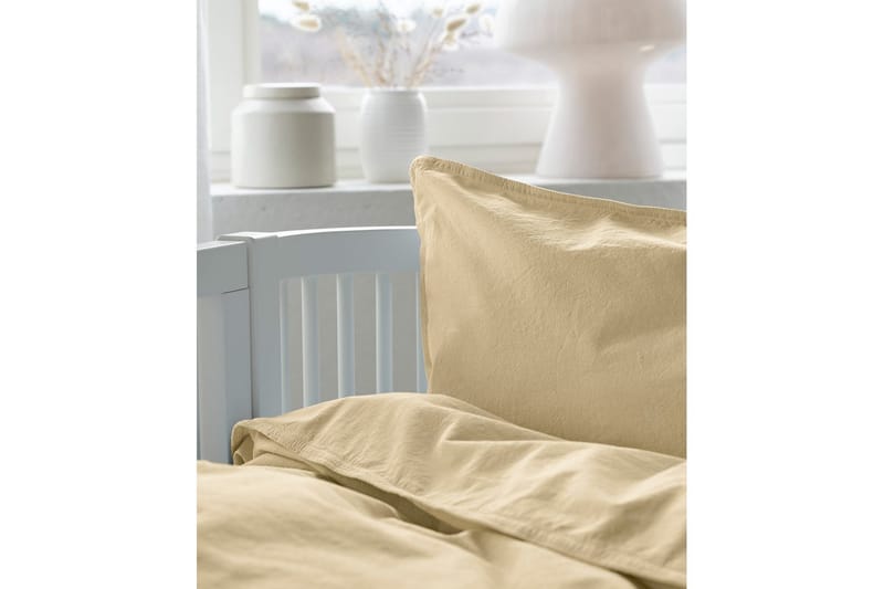 Dynetrekksett til Sprinkelseng 2-Dels Humble - Gul - Tekstiler & tepper - Sengetøy - Sengesett