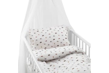 Dynetrekksett til Sprinkelseng 2-Dels John Beige - Tekstiler & tepper - Sengetøy - Sengesett