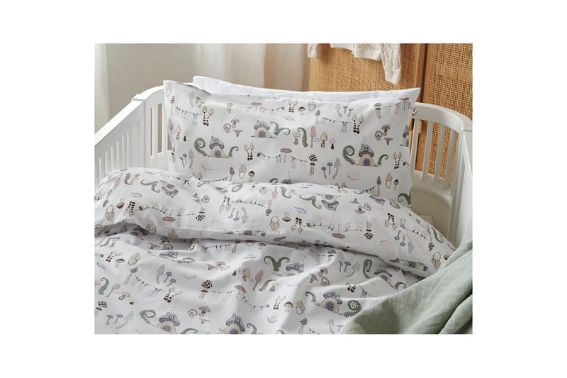 Dynetrekksett til Sprinkelseng 2-delt Fingal Pastell - Tekstiler & tepper - Sengetøy - Sengesett