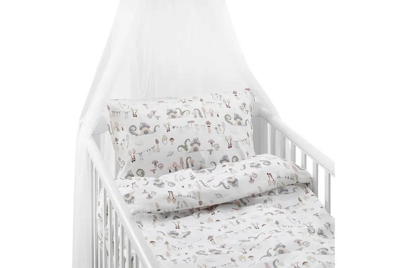 Dynetrekksett til Sprinkelseng 2-delt Fingal Pastell