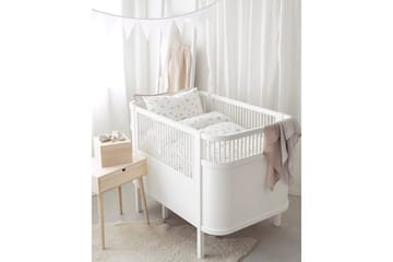 Dynetrekksett til Sprinkelseng 2-delt Sitroner Gul - Tekstiler & tepper - Sengetøy - Sengesett