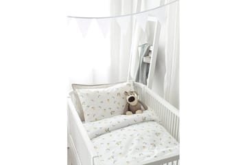 Dynetrekksett til Sprinkelseng 2-delt Sitroner Gul - Tekstiler & tepper - Sengetøy - Sengesett