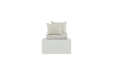 Jenna Sengesett 2-dels 220x240/50x60 cm - lysegrå - Tekstiler & tepper - Sengetøy
