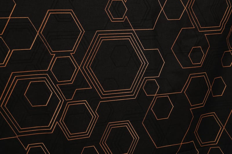 Marteby sengesett 240x220 cm - Gryningskobber Svart - Tekstiler & tepper - Sengetøy - Sengesett - Dynetrekksett dobbeltseng