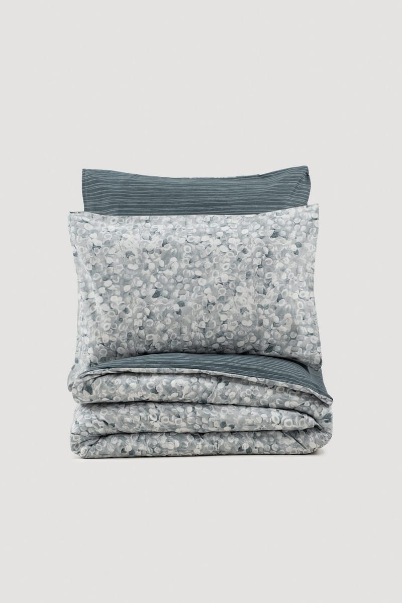 Molliere sengesett 240x220 cm, Antrasitt Hvit Grå