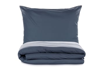 Nelam sengesett 140x200 cm - Antrasitt - Tekstiler & tepper - Sengetøy - Sengesett - Dynetrekksett enkeltseng