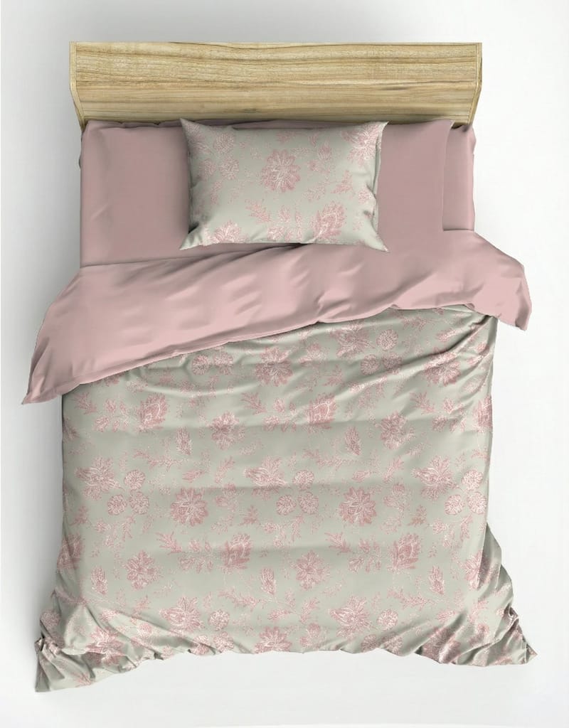 Osvian sengesett 140x200 cm - Pudder - Tekstiler & tepper - Sengetøy - Sengesett - Dynetrekksett enkeltseng