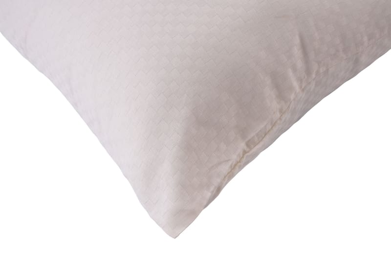 Plaid sengesett 200x200 cm - Krem - Tekstiler & tepper - Sengetøy - Sengesett - Dynetrekksett dobbeltseng