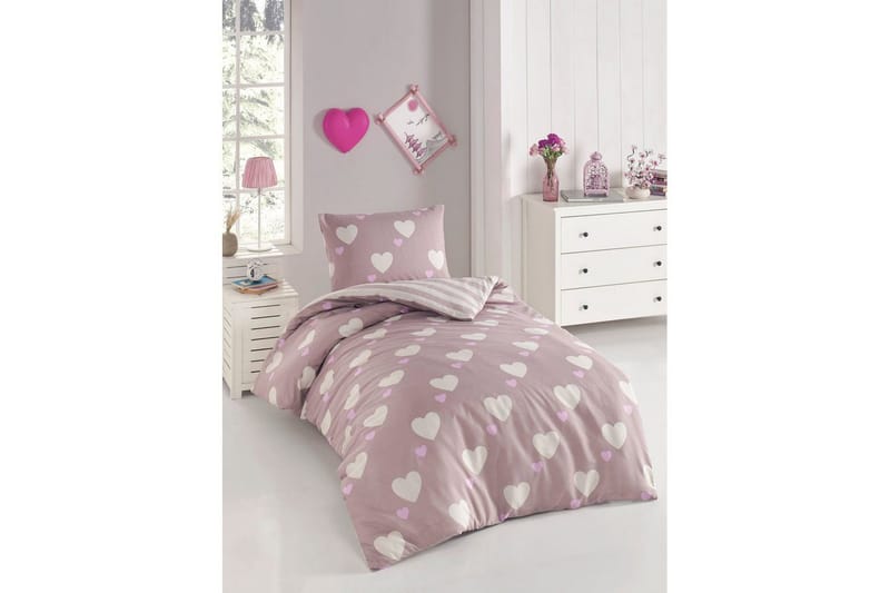 Salricon Bäddset 140x200 cm - Grå - Tekstiler & tepper - Sengetøy - Sengesett