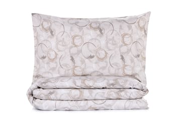 Salvarn sengesett 240x220 cm - Beige - Tekstiler & tepper - Sengetøy - Sengesett - Dynetrekksett dobbeltseng