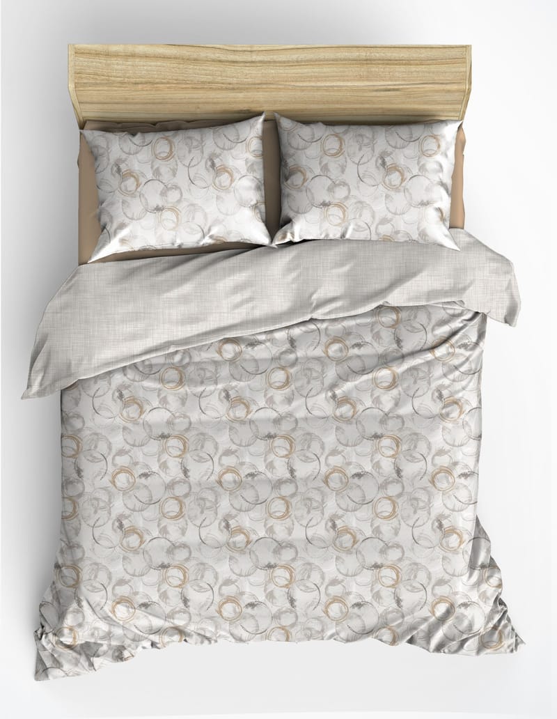 Salvarn sengesett 240x220 cm - Beige - Tekstiler & tepper - Sengetøy - Sengesett