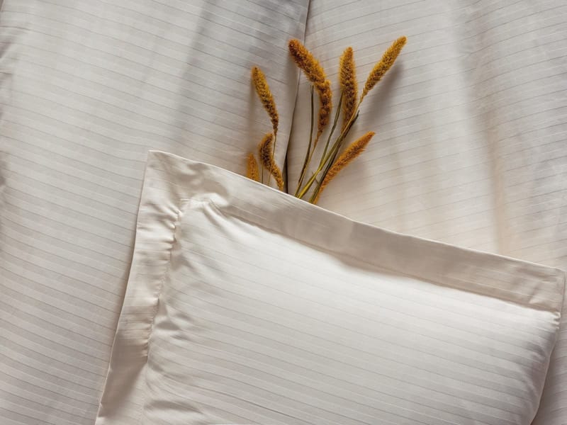 Sovrenis sengesett 240x220 cm - Ecru - Tekstiler & tepper - Sengetøy - Sengesett