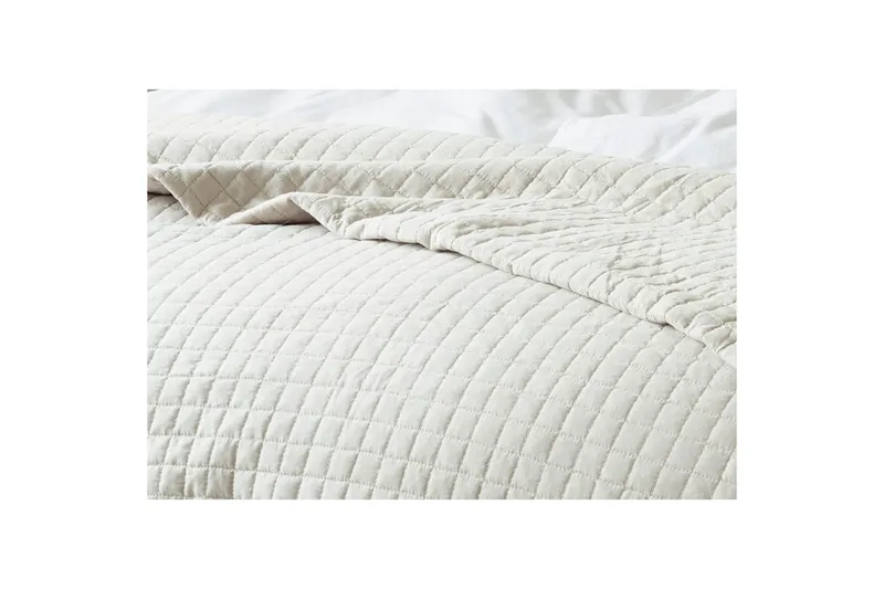 Sengeteppe Borganäs of Sweden - 250 x 250 cm, Lin - Tekstiler & tepper - Sengetøy