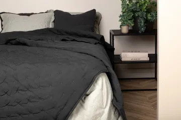 Sally Sengeteppe 260x260 cm - Antracit - Tekstiler & tepper - Sengetøy - Sengeteppe - Sengeteppe dobbeltseng
