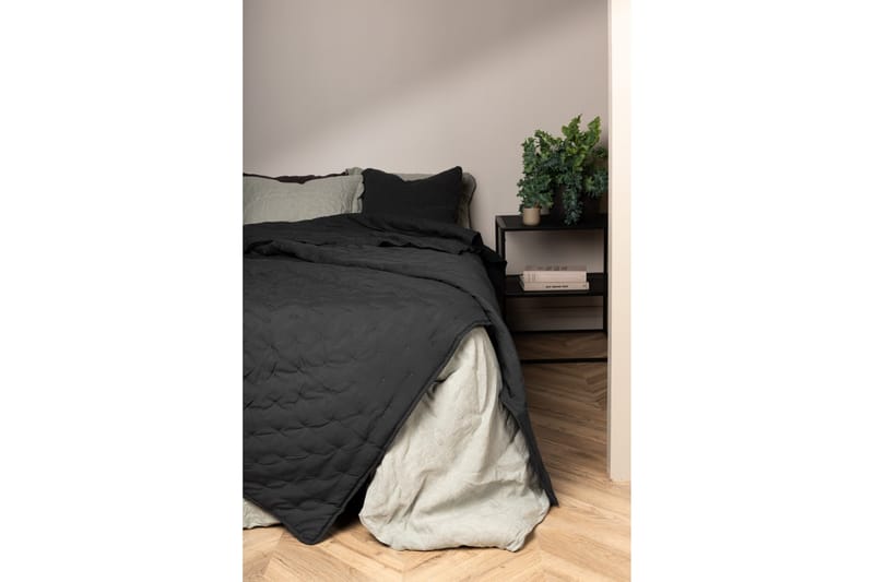 Sally Sengeteppe 260x260 cm - Antracit - Tekstiler & tepper - Sengetøy - Sengeteppe - Sengeteppe dobbeltseng
