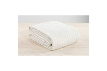 Sengeteppe 150 x 250 cm Hvit