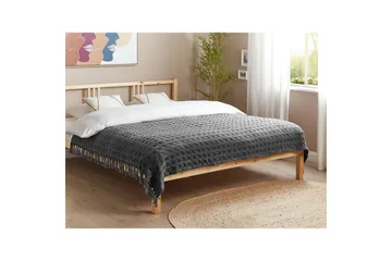 Sengeteppe Bere Grå, 150x220 cm - Grå, 150x220 cm - Tekstiler & tepper - Sengetøy - Sengeteppe