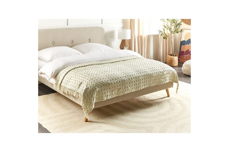 Sengeteppe Bere Hvit, 150x200 cm - Hvit, 150x200 cm - Tekstiler & tepper - Sengetøy - Sengeteppe