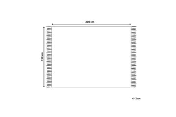 Sengeteppe Bere Hvit, 150x200 cm - Hvit, 150x200 cm - Tekstiler & tepper - Sengetøy - Sengeteppe