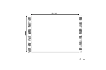 Sengeteppe Bere Hvit, 150x200 cm - Hvit, 150x200 cm - Tekstiler & tepper - Sengetøy - Sengeteppe