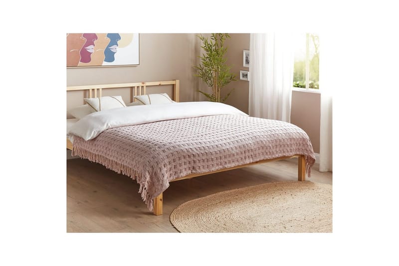 Sengeteppe Bere Rosa, 150x200 cm - Rosa, 150x200 cm - Tekstiler & tepper - Sengetøy - Sengeteppe