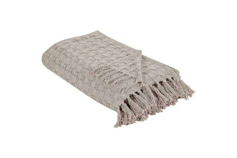 Sengeteppe Bere Taupe, 200x220 cm, Taupe, 200x220 cm