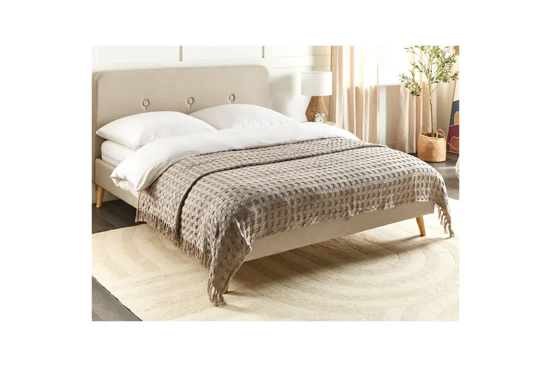 Sengeteppe Bere Taupe, 200x220 cm - Taupe, 200x220 cm - Tekstiler & tepper - Sengetøy - Sengeteppe