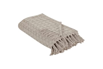Sengeteppe Bere Taupe, 200x220 cm