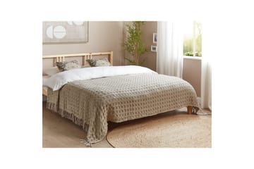 Sengeteppe Bere Taupe, 220x240 cm - Taupe, 220x240 cm - Tekstiler & tepper - Sengetøy - Sengeteppe