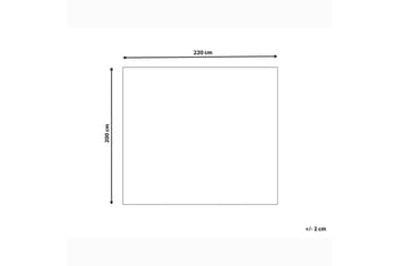 Sengeteppe Hatton Beige, 200x220 cm - Beige, 200x220 cm - Tekstiler & tepper - Sengetøy - Sengeteppe