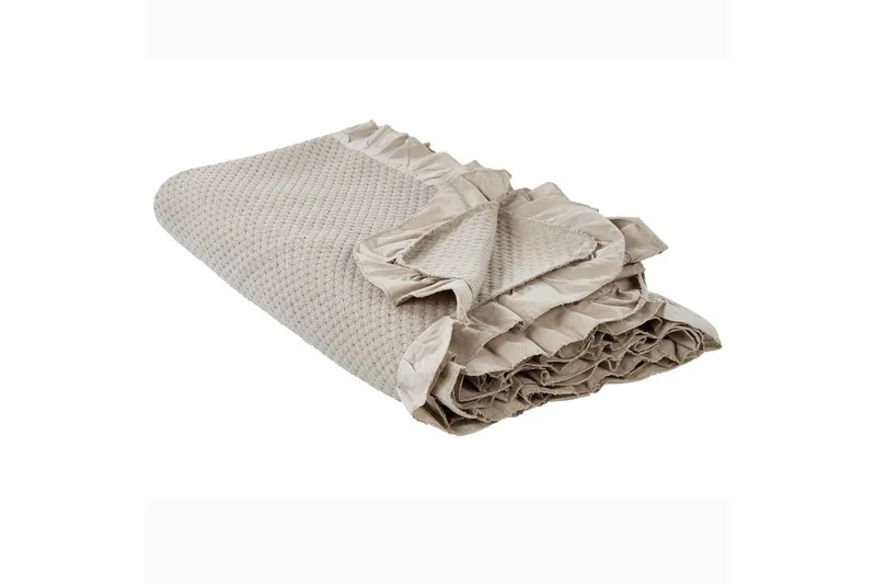 Sengeteppe Hatton Beige, 200x240 cm, Beige, 200x240 cm