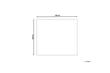 Sengeteppe Hatton Beige, 200x240 cm - Beige, 200x240 cm - Tekstiler & tepper - Sengetøy - Sengeteppe