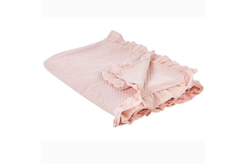 Sengeteppe Hatton Rosa, 220x240 cm - Rosa, 220x240 cm - Tekstiler & tepper - Sengetøy - Sengeteppe