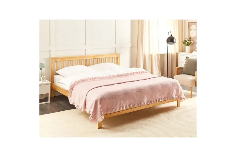 Sengeteppe Hatton Rosa, 220x240 cm - Rosa, 220x240 cm - Tekstiler & tepper - Sengetøy - Sengeteppe