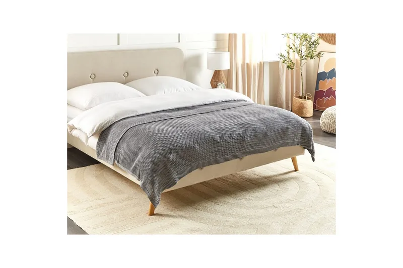 Sengeteppe Ilen Grå - Grå - Tekstiler & tepper - Sengetøy - Sengeteppe