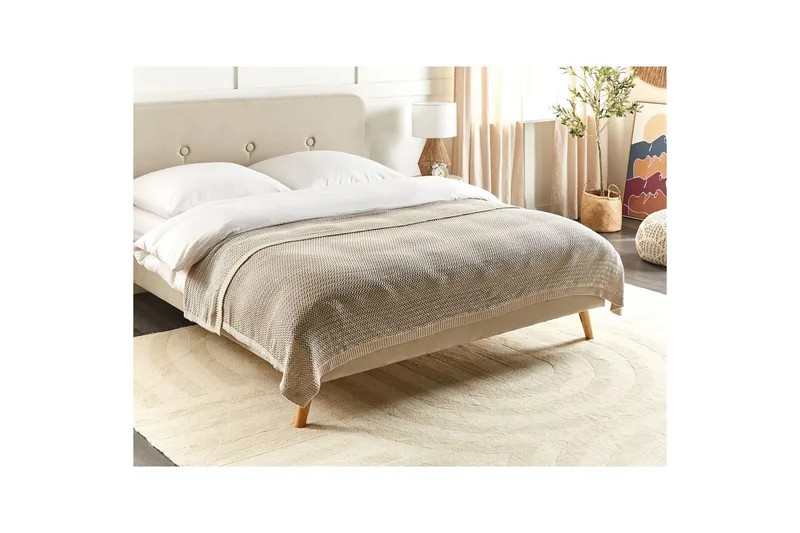 Sengeteppe Ilen Lys beige - Lys beige - Tekstiler & tepper - Sengetøy - Sengeteppe