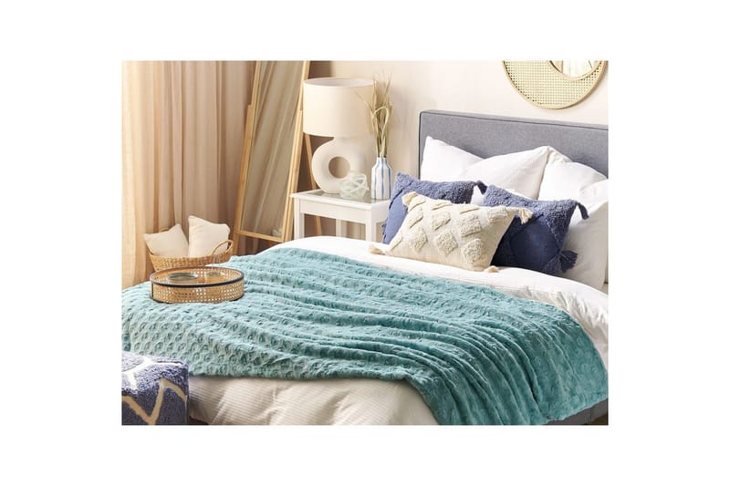 Sengeteppe Kandilli Grønn/hvit - Grønn/hvit - Tekstiler & tepper - Sengetøy - Sengeteppe