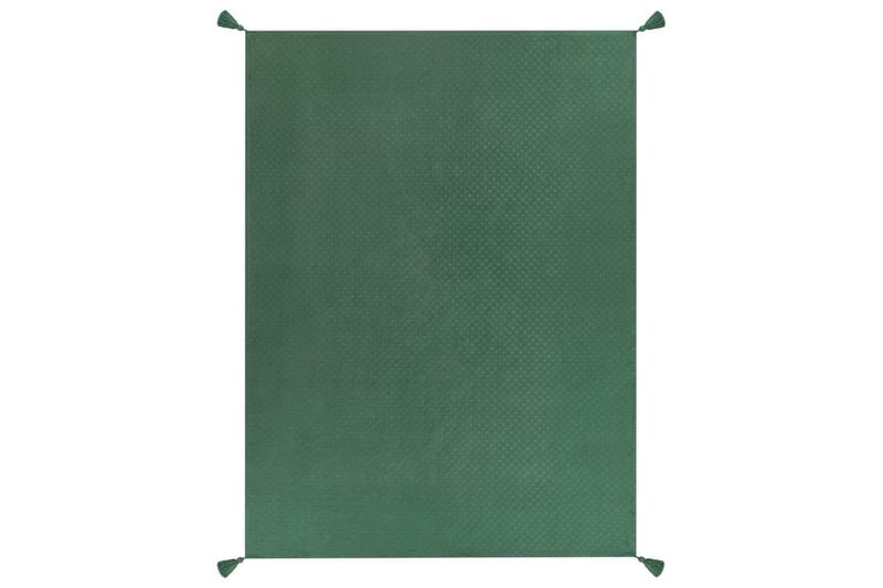 Sengeteppe Lindula Grønn, 150x200 cm - Grønn, 150x200 cm - Tekstiler & tepper - Sengetøy - Sengeteppe