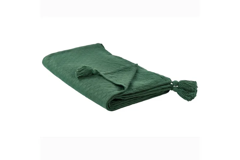 Sengeteppe Lindula Grønn, 150x200 cm, Grønn, 150x200 cm