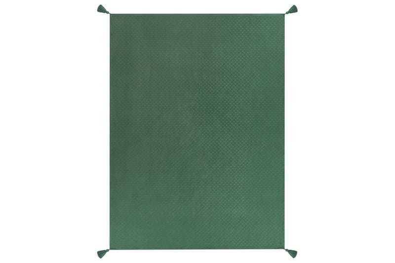 Sengeteppe Lindula Grønn, 150x200 cm - Grønn, 150x200 cm - Tekstiler & tepper - Sengetøy - Sengeteppe