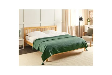 Sengeteppe Lindula Grønn, 200x220 cm - Grønn, 200x220 cm - Tekstiler & tepper - Sengetøy - Sengeteppe