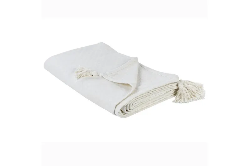 Sengeteppe Lindula Hvit, 200x220 cm, Hvit, 200x220 cm