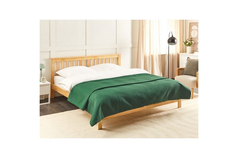 Sengeteppe Nape Grønn, 200x220 cm - Grønn, 200x220 cm - Tekstiler & tepper - Sengetøy - Sengeteppe