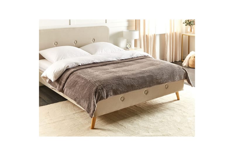 Sengeteppe Surmi Brun, 220x200 cm - Brun, 220x200 cm - Tekstiler & tepper - Sengetøy - Sengeteppe